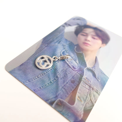 BTS Jimin inspirierter Charm oder Ketten-Anhänger Nummer 13 aus 925 Silber