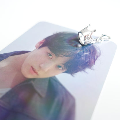 BTS JK / Jungkook inspirierter Charm oder Anhänger Krone aus 925er Silber