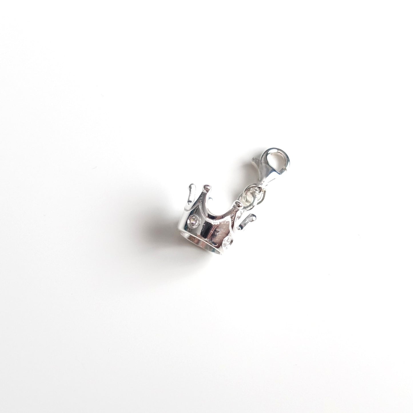 BTS JK / Jungkook inspirierter Charm oder Anhänger Krone aus 925er Silber