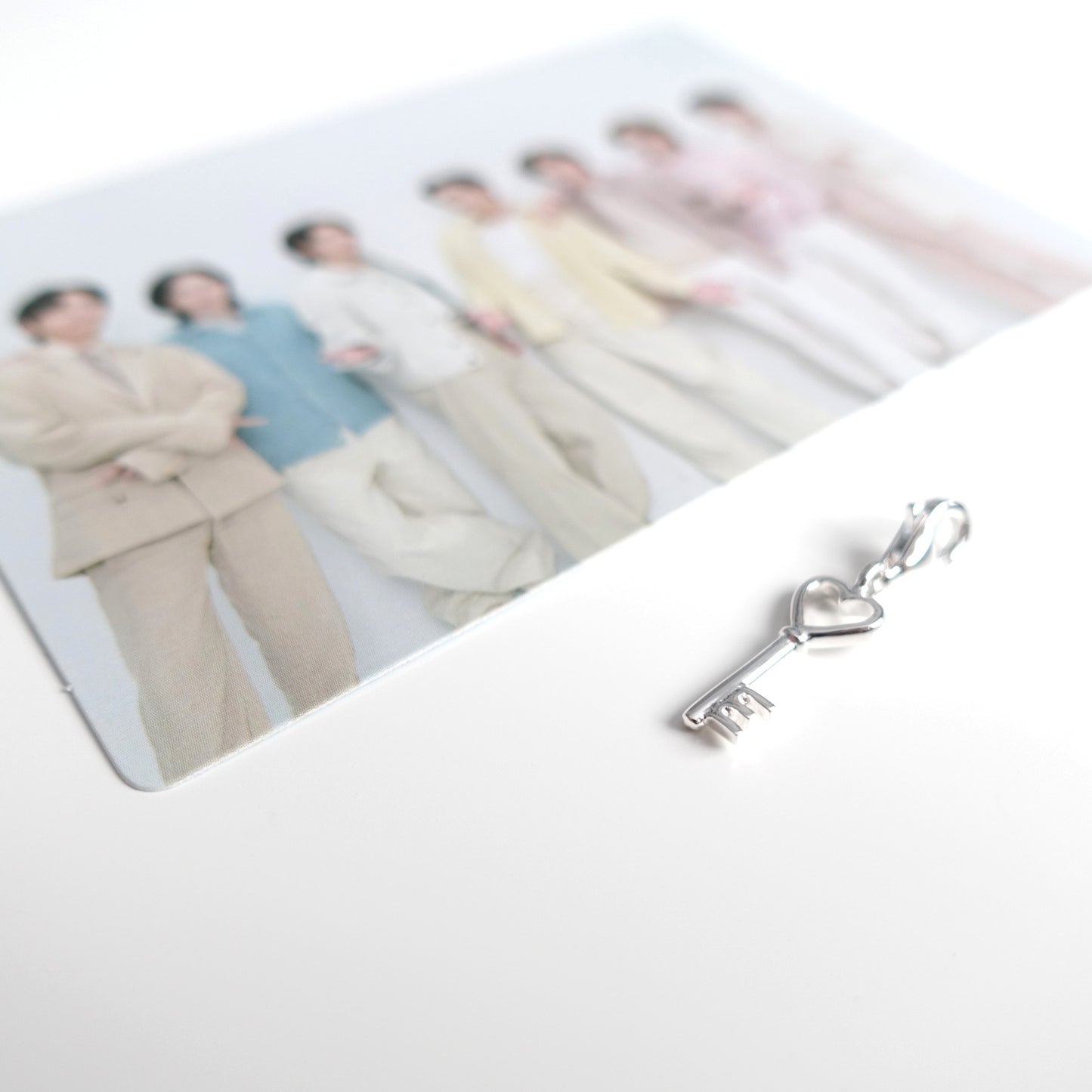BTS Schlüssel zum Magic Shop Charm oder Ketten-Anhänger aus 925 Silber