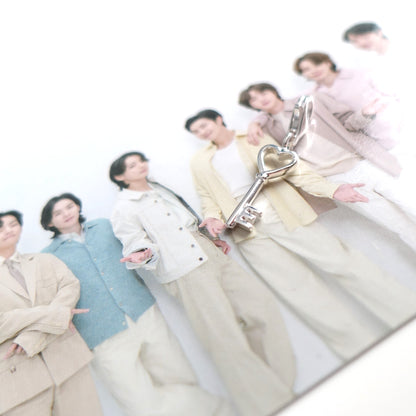 BTS Schlüssel zum Magic Shop Charm oder Ketten-Anhänger aus 925 Silber