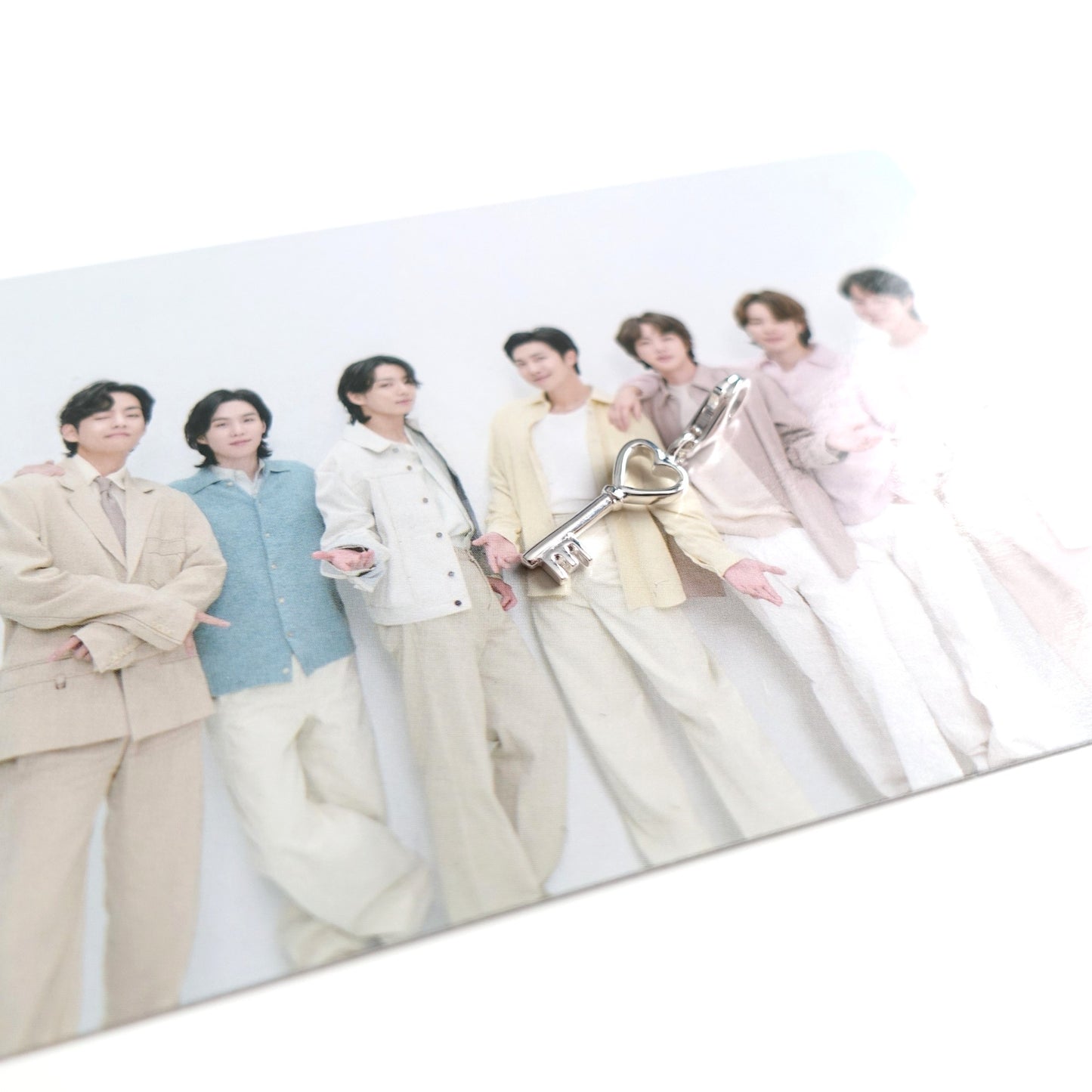 BTS Schlüssel zum Magic Shop Charm oder Ketten-Anhänger aus 925 Silber