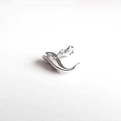 BTS Whalien / Kore inspirierter Charm oder Ketten-Anhänger Wal aus 925er Silber