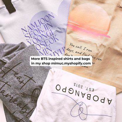 BTS "Like Animals" inspired t-shirt