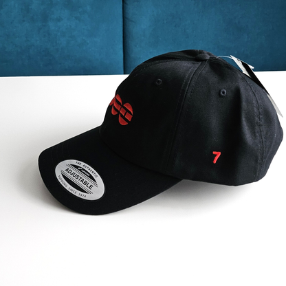 BTS Arirang inspirierte Basecap mit Logo und Zahl 7 in schwarz oder weiß