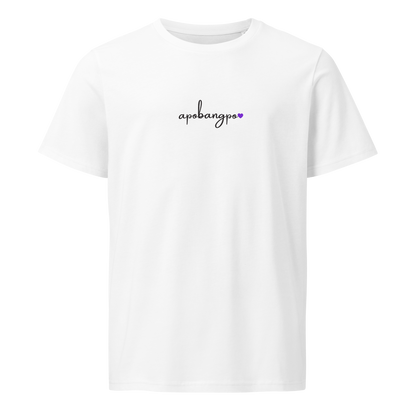 BTS inspiriertes Apobangpo T-shirt mit lila Herz