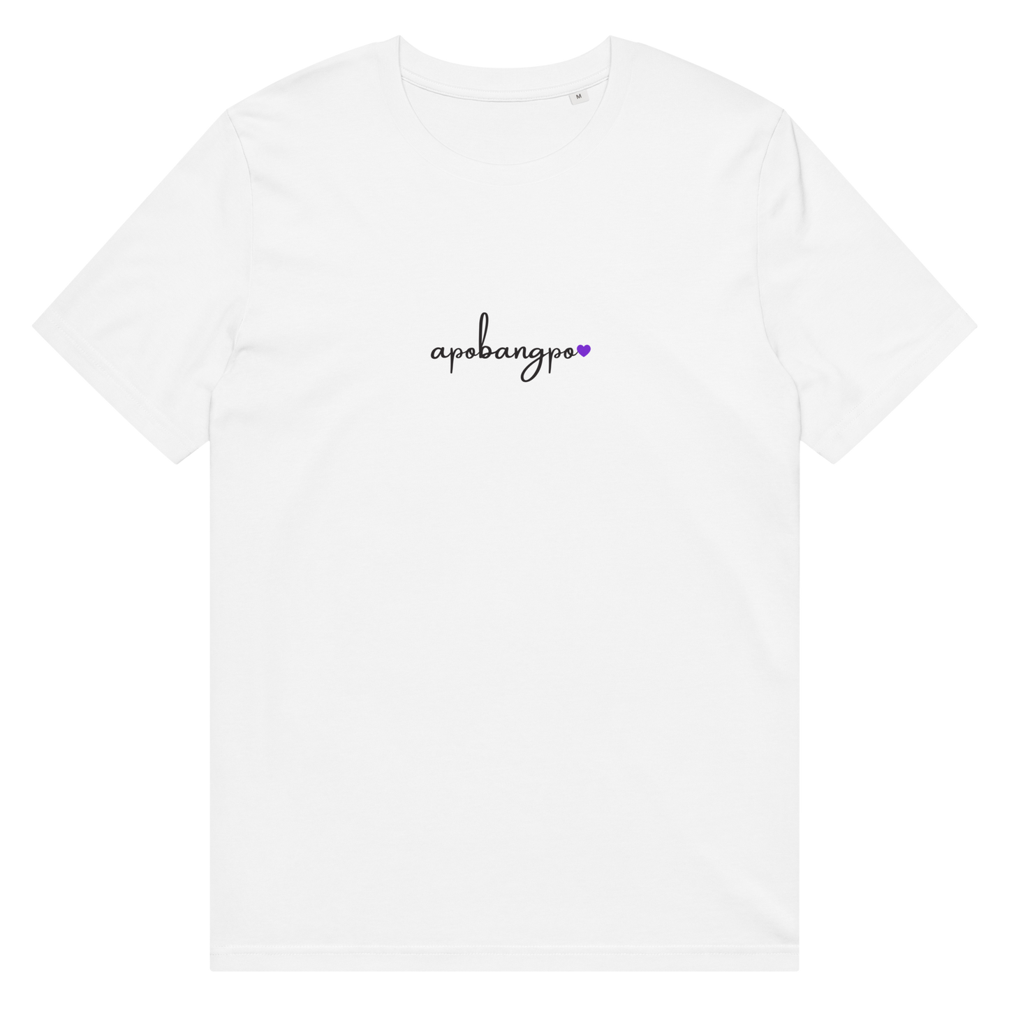 BTS inspiriertes Apobangpo T-shirt mit lila Herz