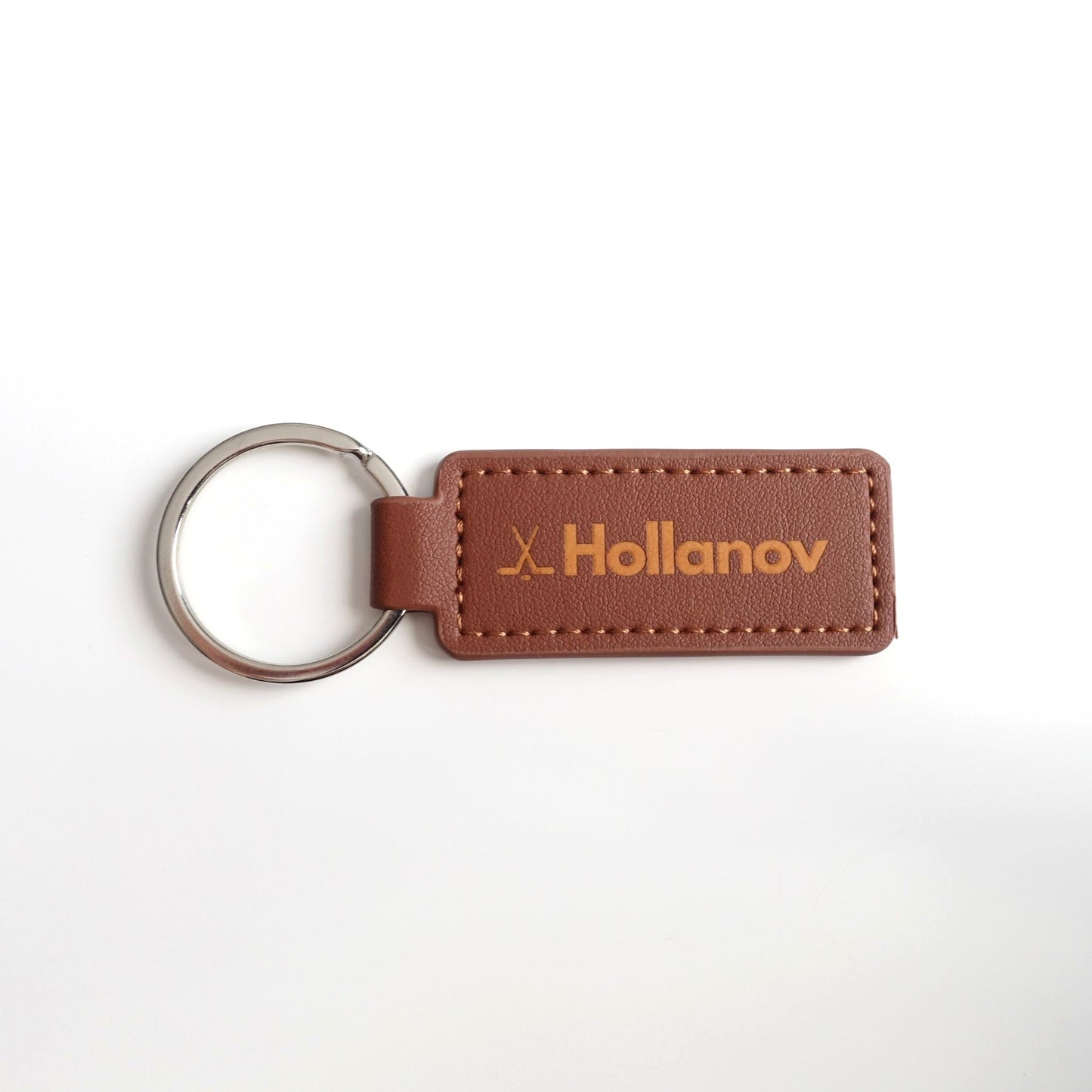 Heated Rivalry inspirierter Schlüsselanhänger "Hollanov" aus Kunstleder mit Gravur